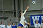 VB vs USCGA  Wheaton College Women's Volleyball vs U.S. Coast Guard Academy. - Photo by Keith Nordstrom : Wheaton, Volleyball